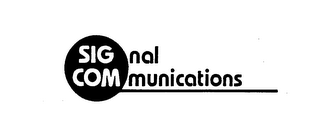 SIGNAL COMMUNICATIONS