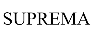 SUPREMA trademark