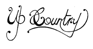 UP COUNTRY trademark