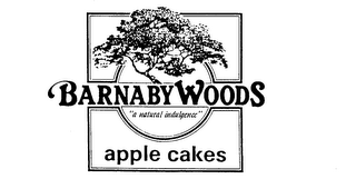 BARNABY WOODS "A NATURAL INDULGENCE" APPLE CAKES trademark