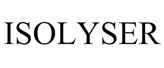 ISOLYSER trademark