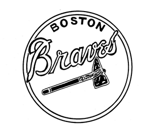 BOSTON BRAVES trademark