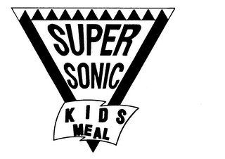 SUPER SONIC KIDS MEAL