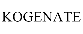 KOGENATE trademark