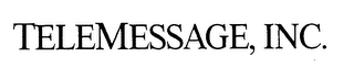 TELEMESSAGE, INC.
