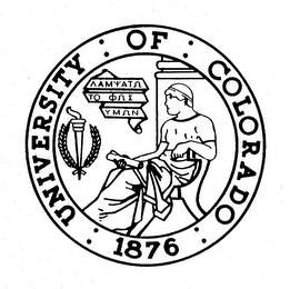 UNIVERSITY OF COLORADO 1876