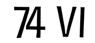 74 VI trademark