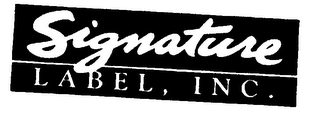 SIGNATURE LABEL, INC.