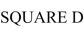SQUARE D trademark