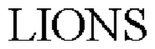LIONS trademark