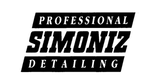 PROFESSIONAL SIMONIZ DETAILING