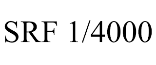 SRF 1/4000 trademark