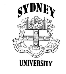 SYDNEY UNIVERSITY SIDERE-MENS-EADEM-MUTATO