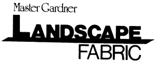 MASTER GARDNER LANDSCAPE FABRIC