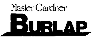 MASTER GARDNER BURLAP