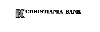 K CHRISTIANIA BANK trademark