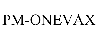PM-ONEVAX trademark