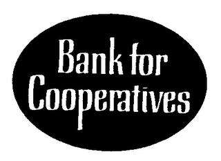 BANK FOR COOPERATIVES