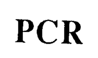 PCR