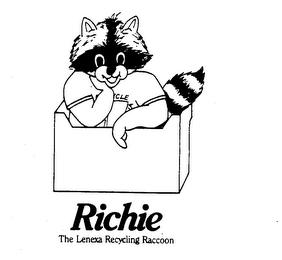 RICHIE THE LENEXA RECYCLING RACOON