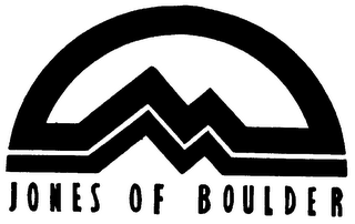 JONES OF BOULDER