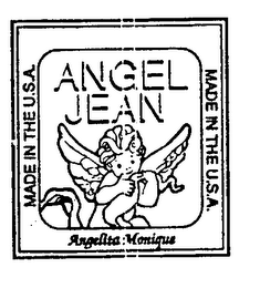 ANGEL JEAN ANGELITA MONIQUE MADE IN THE U.S.A.