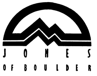 JONES OF BOULDER