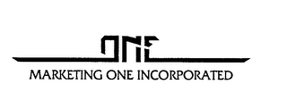 ONE MARKETING ONE INCORPORATED