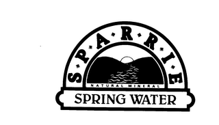 SPARRIE SPRING WATER NATURAL MINERAL