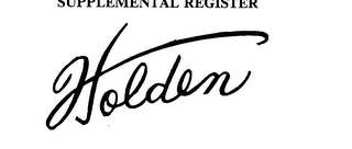 HOLDEN