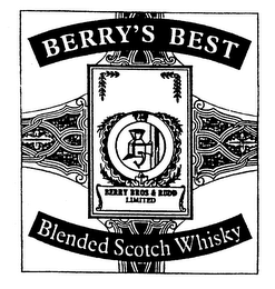 BERRY'S BEST BLENDED SCOTCH WHISKEY BERRY BROS & RUDD LIMITED