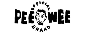 PEE WEE OFFICIAL BRAND