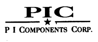 PIC P I COMPONENTS CORP.