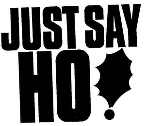 JUST SAY HO!