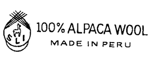 SLI 100% ALPACA WOOL MADE IN PERU