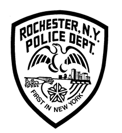 ROCHESTER, N.Y. POLICE DEPT. FIRST IN NEW YORK