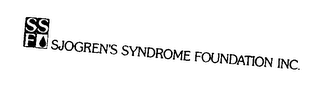 SSF SJOGREN'S SYNDROME FOUNDATION INC.