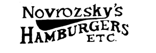 NOVROZSKY'S HAMBURGERS ETC.