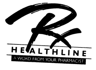 RX HEALTHLINE A WORD FROM YOUR PHARMACIST