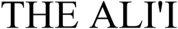 THE ALI'I