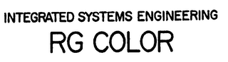 INTEGRATED SYSTEMS ENGINEERING RG COLOR