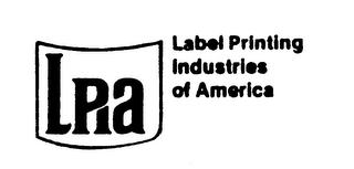 LPIA LABEL PRINTING INDUSTRIES OF AMERICA