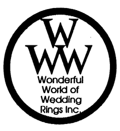 W WW WONDERFUL WORLD OF WEDDING RINGS INC.