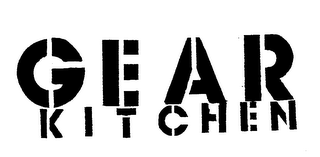 GEAR KITCHEN