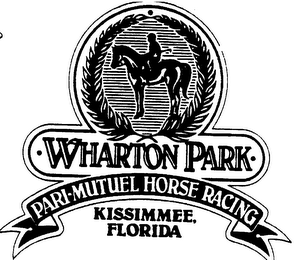 WHARTON PARK PARI-MUTUEL HORSE RACING