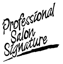 PROFESSIONAL SALON SIGNATURE