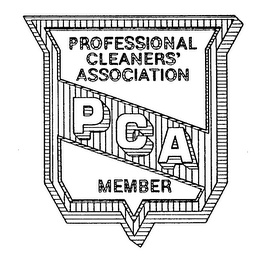 PCA PROFESSIONAL CLEANERS' ASSOCIATION MEMBER