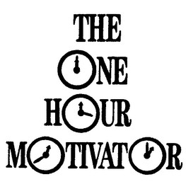 THE ONE HOUR MOTIVATOR