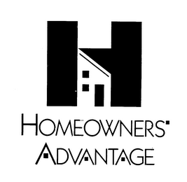 H HOMEOWNERS ADVANTAGE