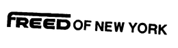 FREED OF NEW YORK